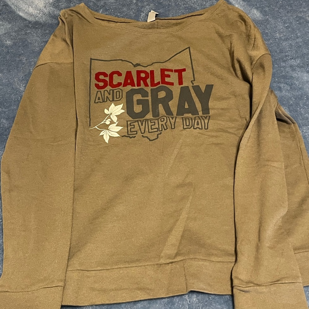 Scarlet and Gray Women's Long Sleeve